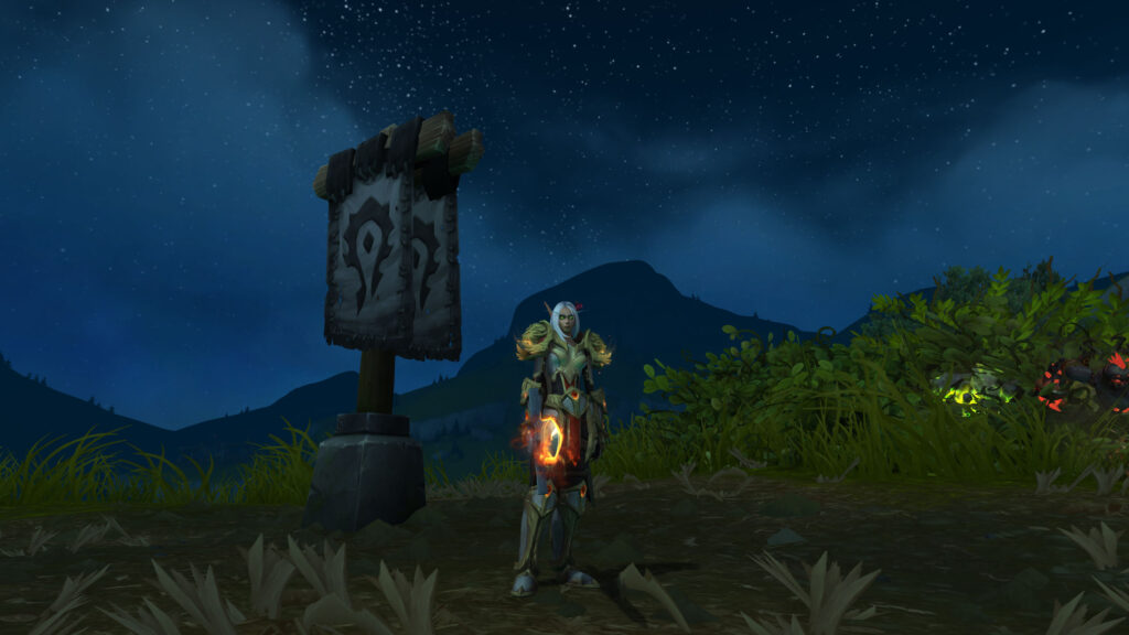 Blood elf paladin arathi basin battleground